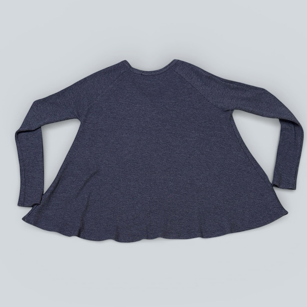 We The Free Oversized Waffle Knit Long Sleeve Top - Picture 3 of 4